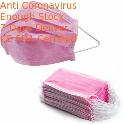 House Cleaning Disposable Face Mask Good Skin Tolerance With Flexible Nose Bar