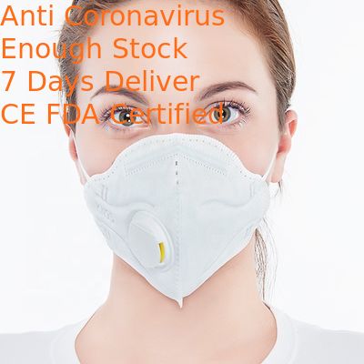 5 Layers Dust Protection Mask , Ffp Dust Mask With Elastic Earloop / Adjustable nosepiece