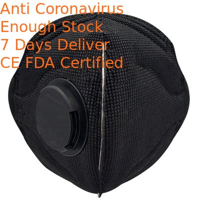 5 Layers Dust Protection Mask , Ffp Dust Mask With Elastic Earloop / Adjustable nosepiece