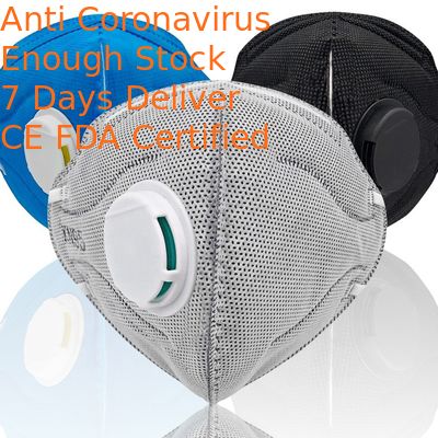 5 Layers Dust Protection Mask , Ffp Dust Mask With Elastic Earloop / Adjustable nosepiece