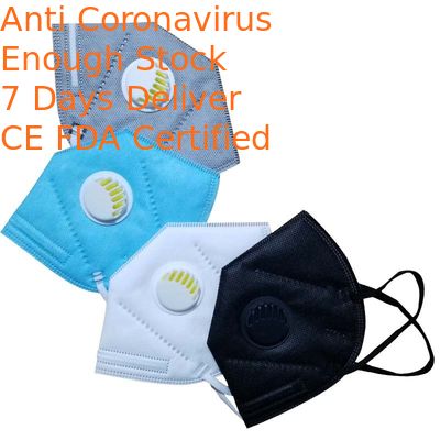 Outdoor Foldable Ffp2 Mask Three Layers Protection Filtration Bacterial