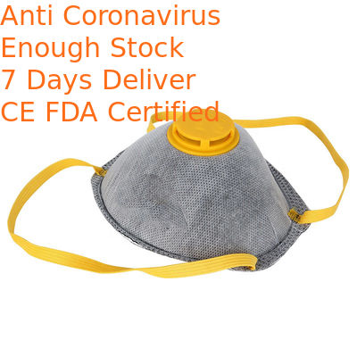 Customized Logo Non Woven Fabric Face Mask Environment Friendly Head Strap