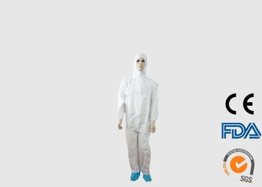 중국 정면 지퍼 마감을 가진 환경에 친절한 처분할 수 있는 PPE 작업복 공장