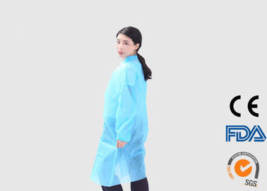긴 소매 처분할 수 있는 신체 검사 가운, 비 길쌈된 처분할 수 있는 실험실 외투